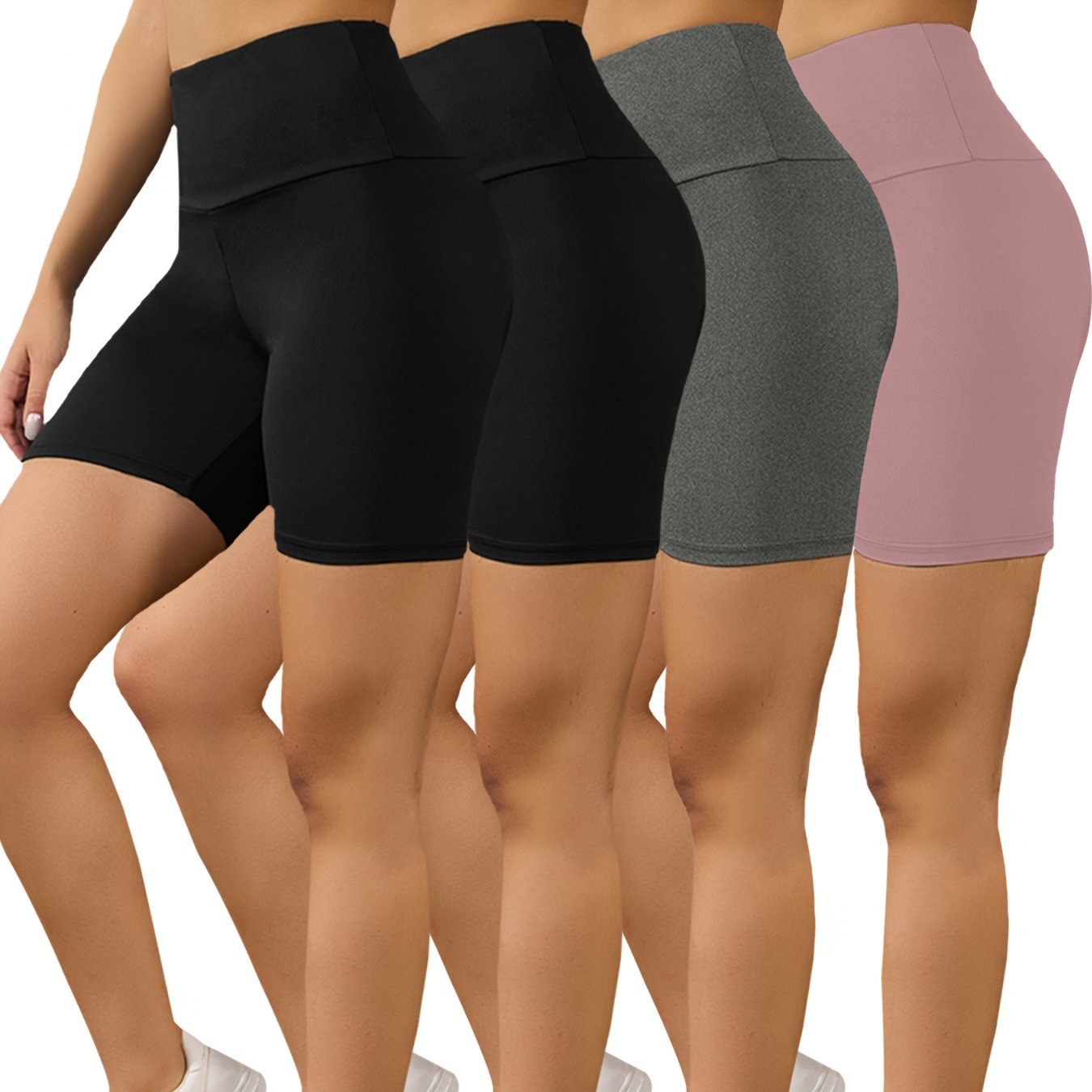 High Waisted Biker Shorts - ET
