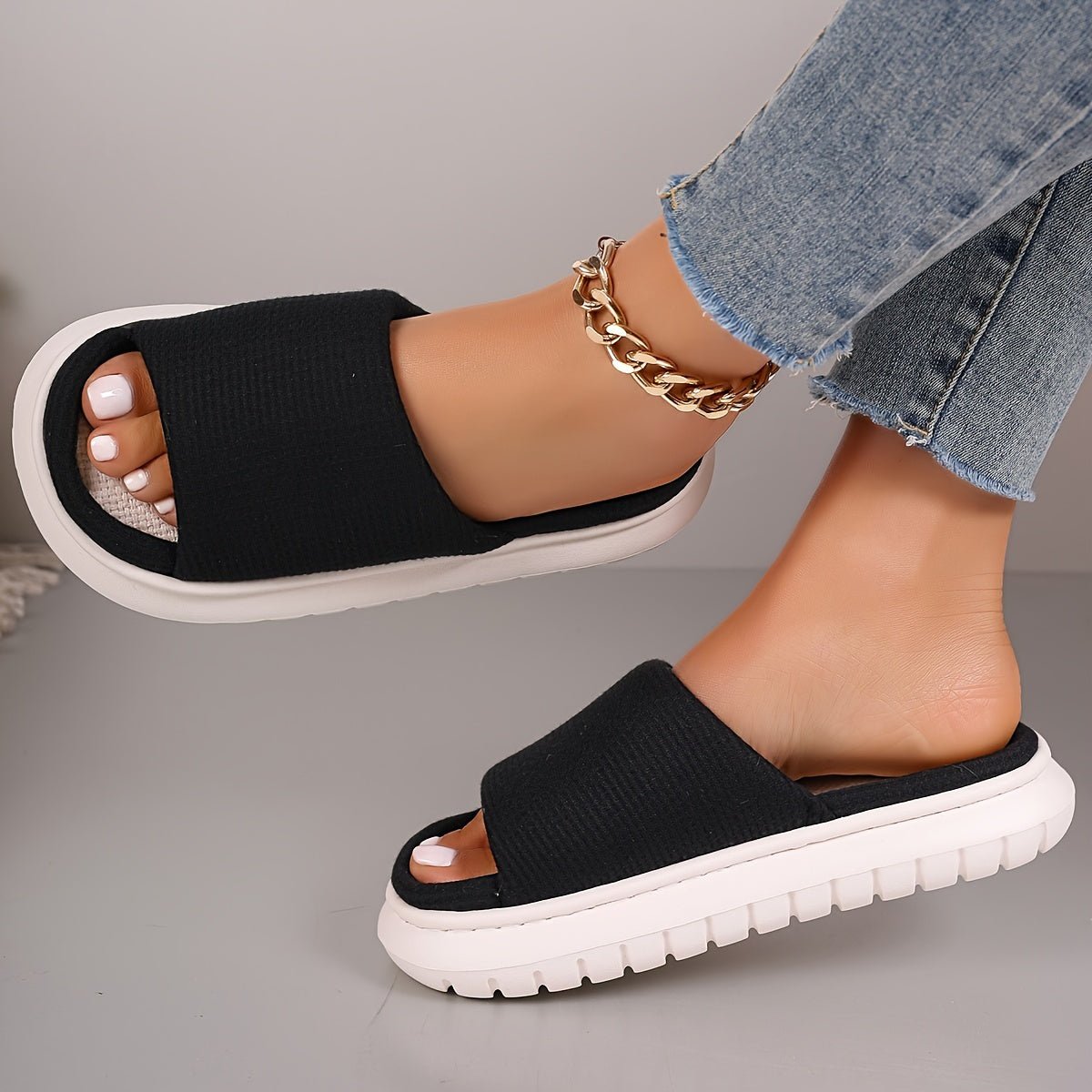 Linen Slippers, Ultra Soft - ET