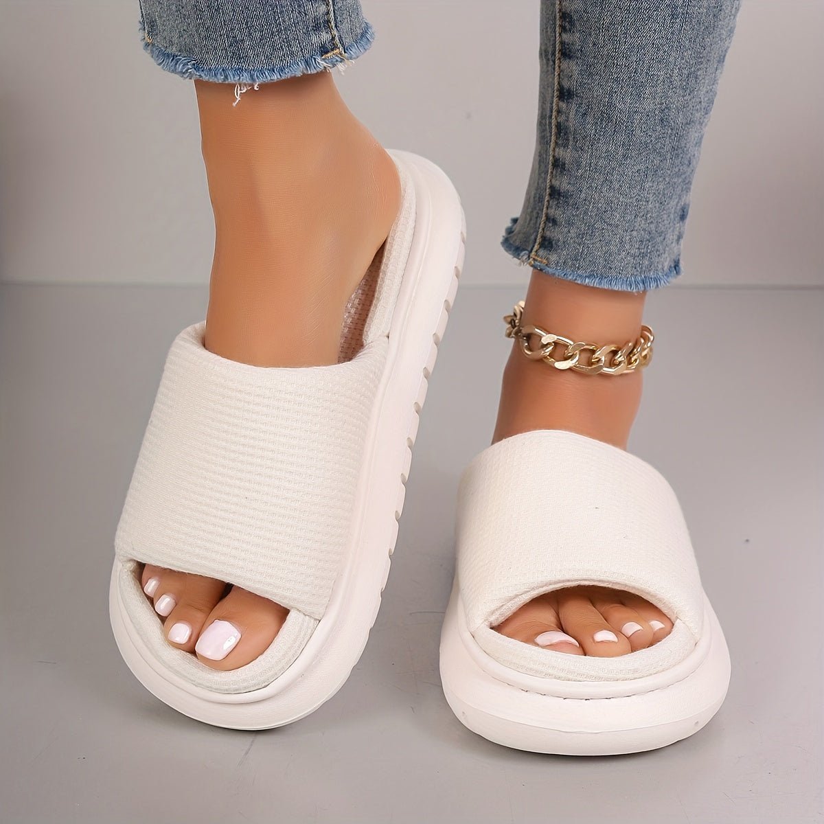 Linen Slippers, Ultra Soft - ET