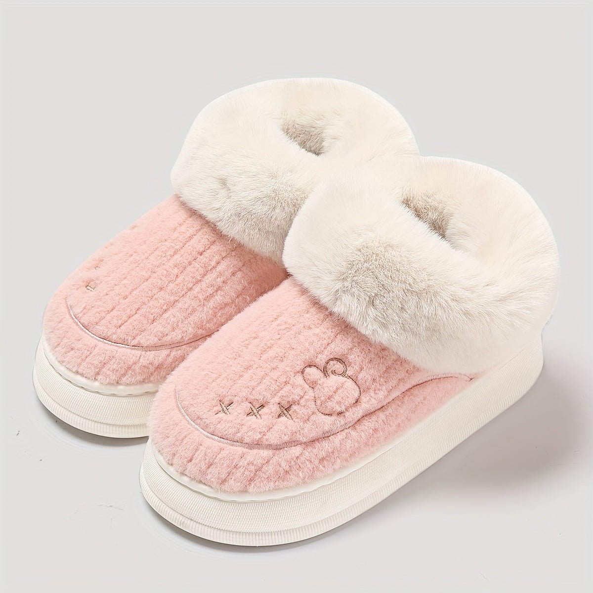 Thick Sole Furry Slippers - ET