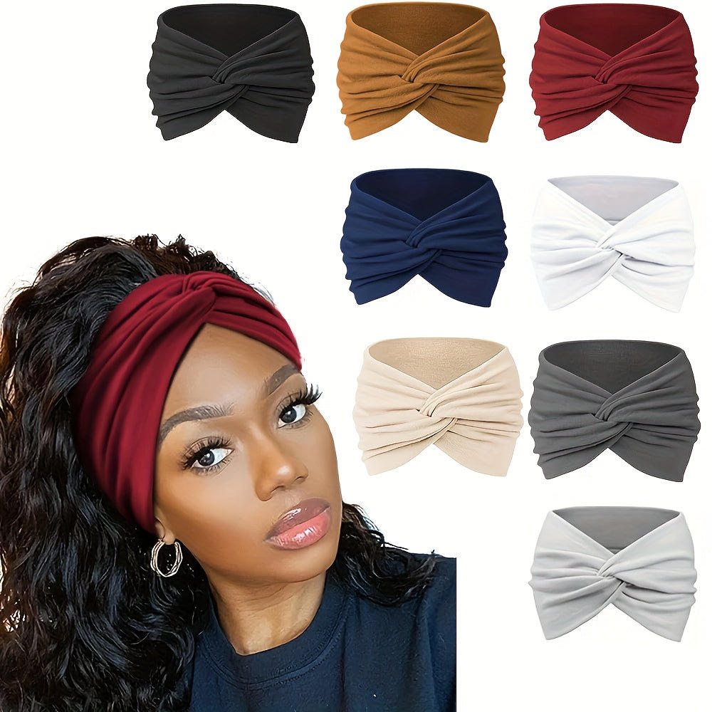 8pcs Bohemian Headbands - ET