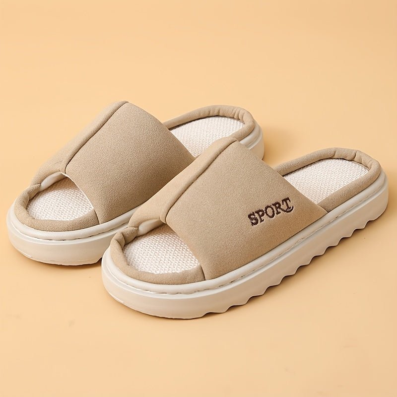 Breathable Comfort Slip - On Slippers - ET