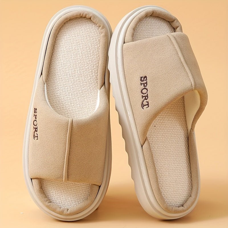 Breathable Comfort Slip - On Slippers - ET