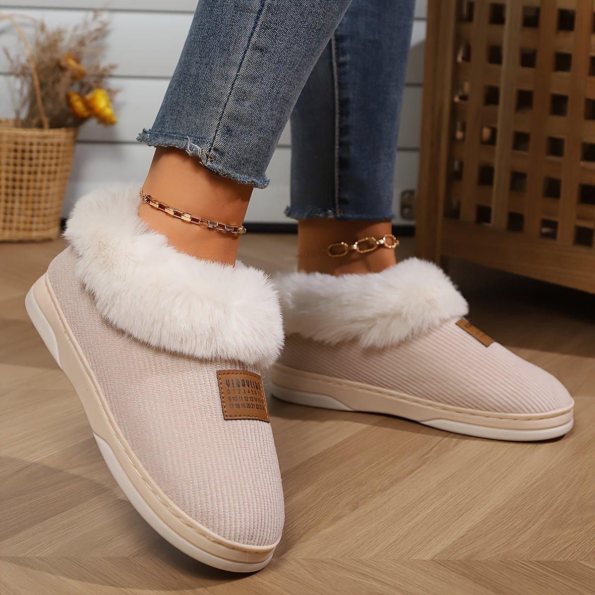Cosy Plush Slippers - ET