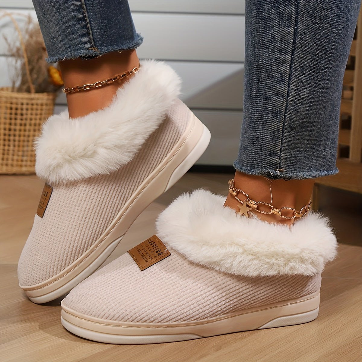 Cosy Plush Slippers - ET