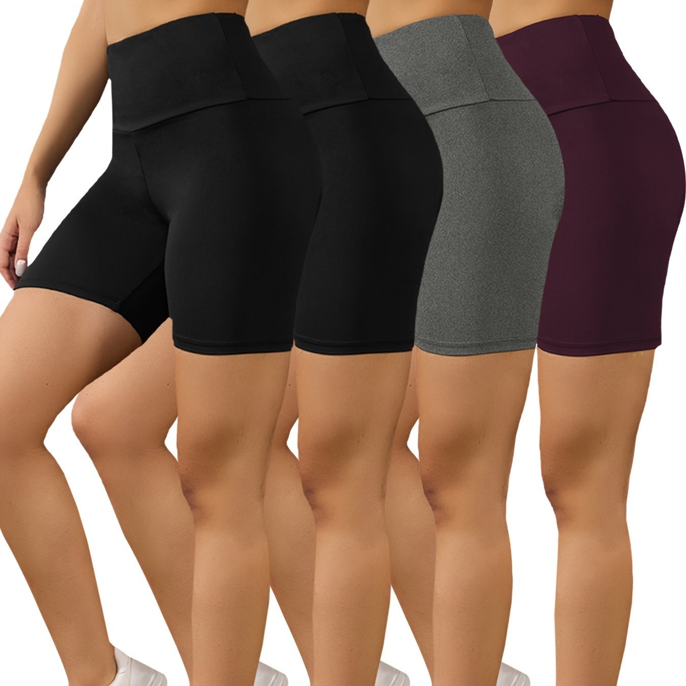 High Waisted Biker Shorts - ET