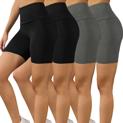 High Waisted Biker Shorts - ET