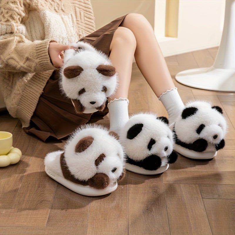 Panda Plush Slippers - ET
