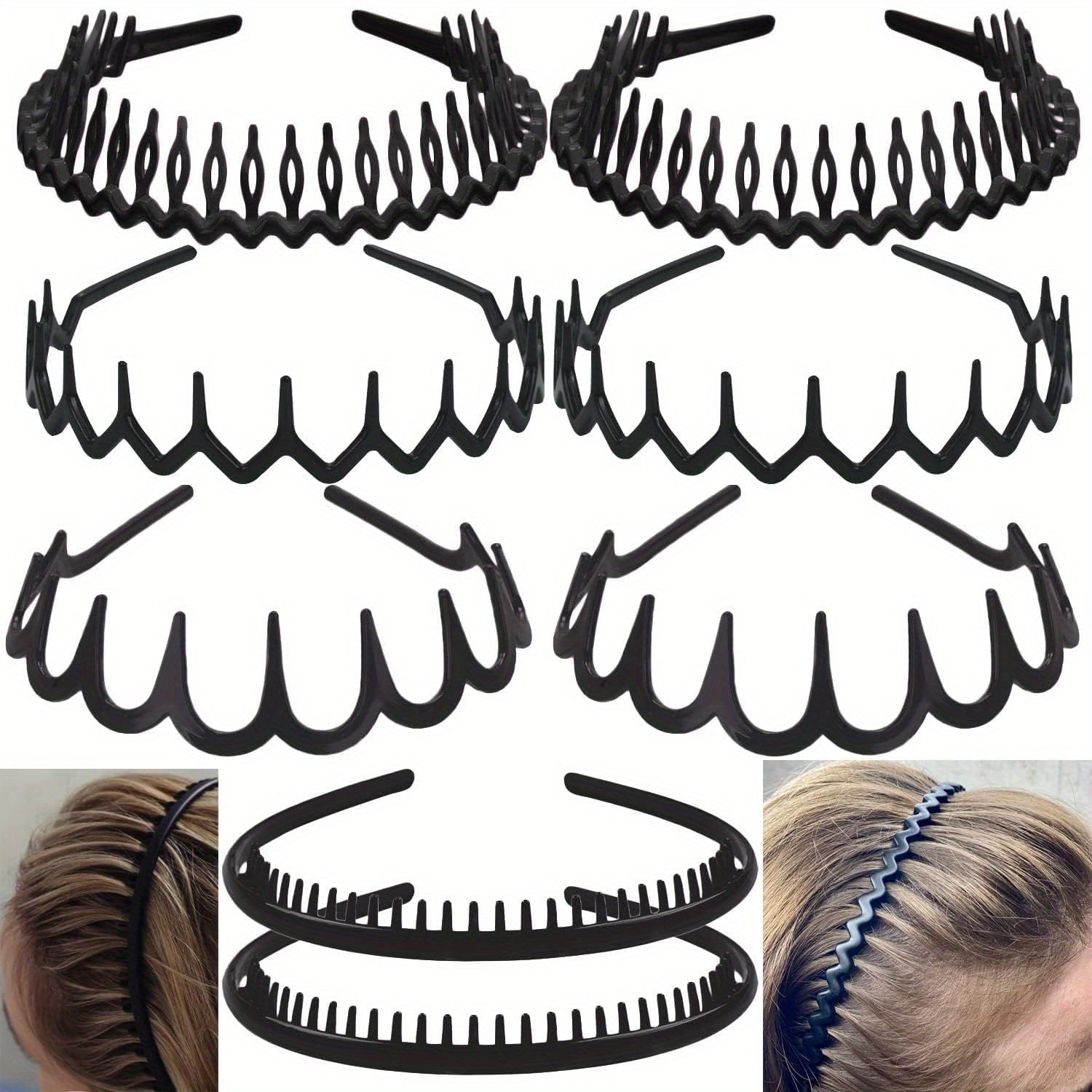 Plastic Headbands - ET