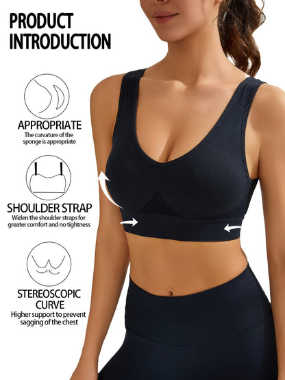 Shock - Absorbing Yoga Bra - ET