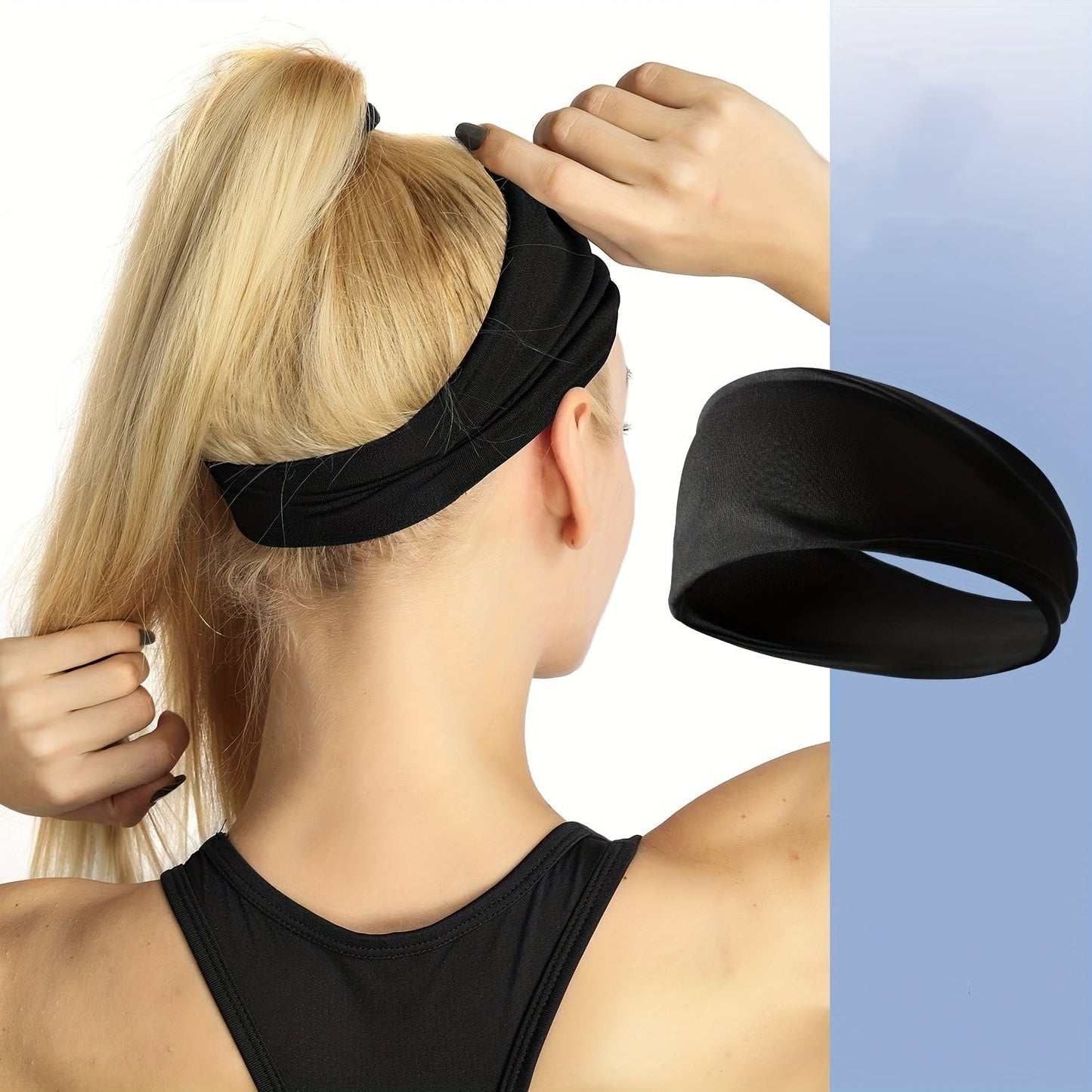 SweAbsorbent Headbands for Yoga & Fitness - ET