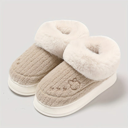 Thick Sole Furry Slippers - ET