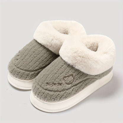 Thick Sole Furry Slippers - ET